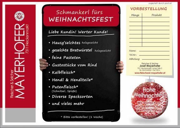 Aktueller Flyer - Weihnachten